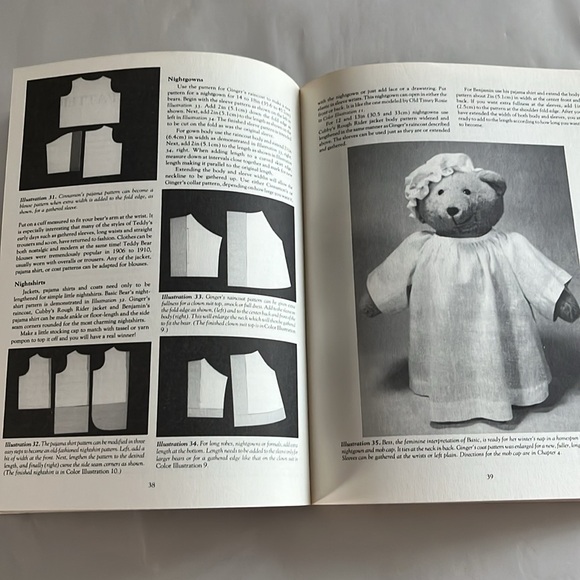 NWT Classic Teddy Bear Designs Make & Dress Heirlooms Estelle Ansley Worrell - Picture 12 of 17